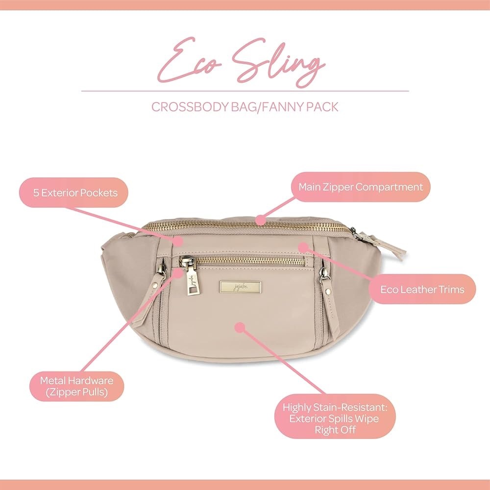 JuJuBe Eco Sling Crossbod Fanny Pack